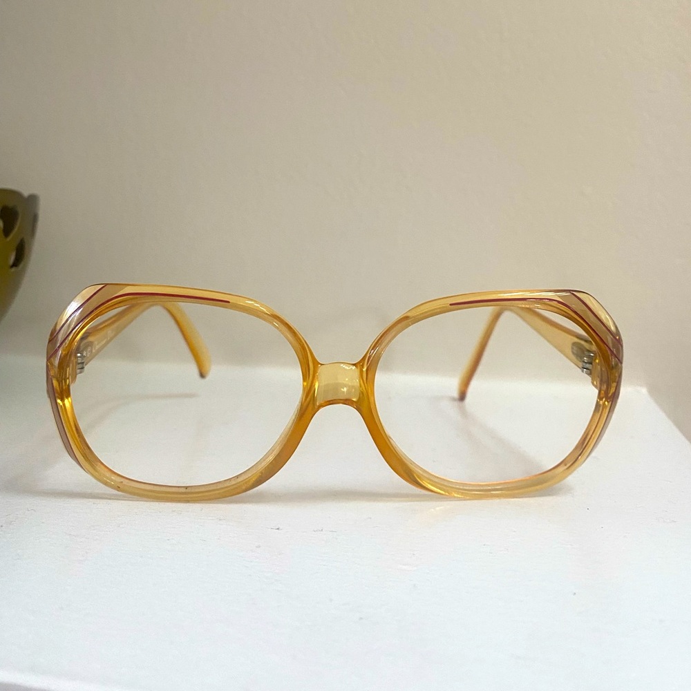 Vintage Christian Dior Amber Frames